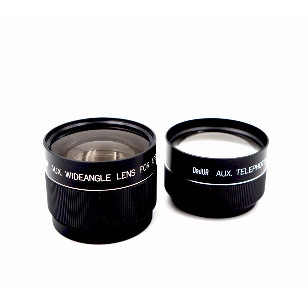 Vintage Dejur Auxiliary Lens Set for Canon Sure Shot AF35M‎ II Tested Lens Set